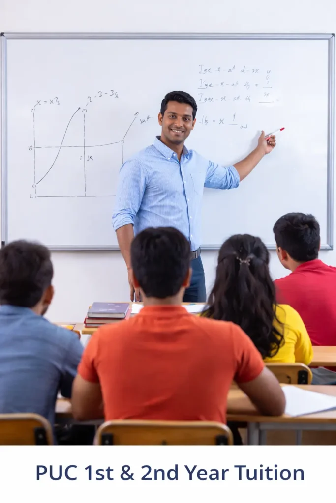 PUC 1st and 2nd year tuition classes in Vijayanagar Bengaluru with expert science coaching